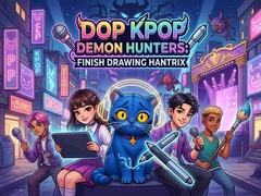 Oyun DOP KPop Demon Hunters: Finish Drawing Hantrix