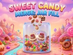 Oyun Sweet Candy Merge: Jar Fill