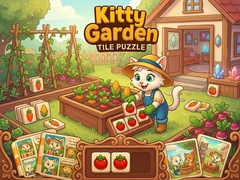 Oyun Kitty Garden Tile Puzzle