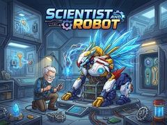 Oyun Scientist and Robot