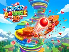 Oyun Stack Bounce 3D