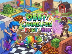 Oyun Obby: Chameleon - Paint & Hide