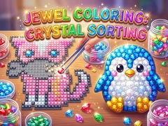 Oyun Jewel Coloring: Crystal Sorting