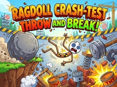 Oyun Ragdoll Crash-Test: Throw and Break!