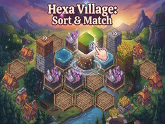 Oyun Hexa Village: Sort & Match