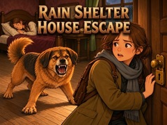 Oyun Rain Shelter House Escape