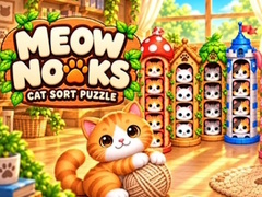 Oyun Meow Nooks: Cat Sort Puzzle