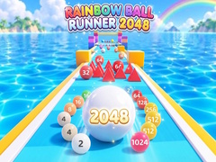 Oyun Rainbow Ball Runner 2048