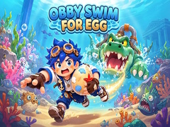 Oyun Obby Swim for Egg