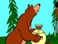 Oyun Masha and the Bear: The tea from a samovar